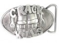 CRACK KILLS BELT BUCKLE Funny Cool Western Buckle